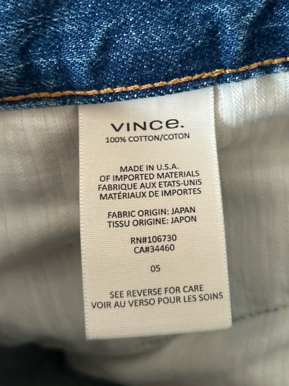 Vince Union Heritage Slouch Jeans Women’s 27 - Picture 7 of 8